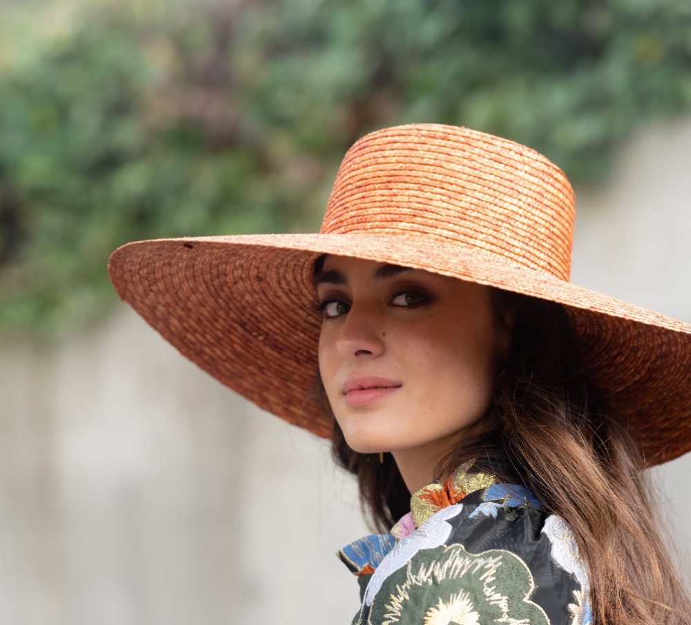 Straw braid hats