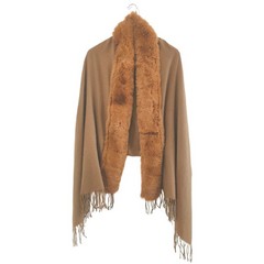 Pashmina borde pelo