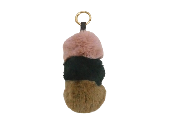 Llavero pompones