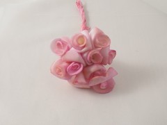 10 foam flowers 1,5 cm