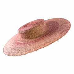 Canotier ala ancha copa baja 