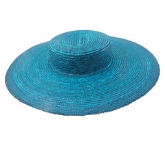  wide brim braided straw canotier