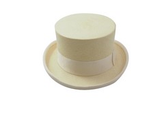 Low crown top hats (9-10cms.)