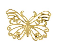 brass butterflies