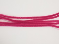 Alambres forrados de terciopelo