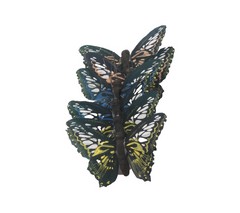 Mariposas de plumas varios colores