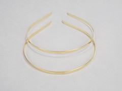 2 diademas metalicas