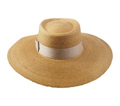 Wide brim Royal palm hat