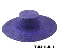 Canotier ala ancha copa alta 
