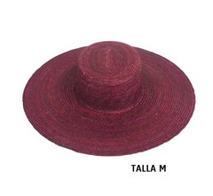 Canotier ala ancha copa alta 