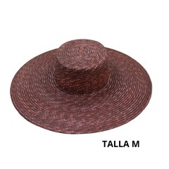 Canotier ala ancha copa alta 