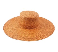 Canotier ala ancha copa alta 