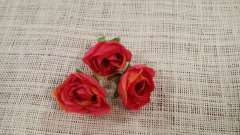3 mini capullitos 3 cm aprox.