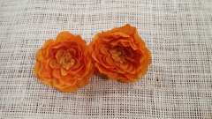 2 Mini calendulas 4 cm