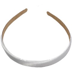 Diademas forradas raso 1,5 cm
