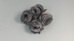 4 uds.Cabeza de rosa 4 cm