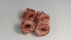 4 uds.Cabeza de rosa 4 cm