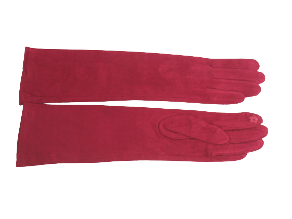 Suede gloves