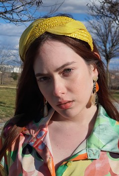 Diadema Camille Abaca