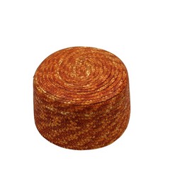 Pill Box paja trenzada