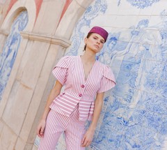 Pill Box braided straw