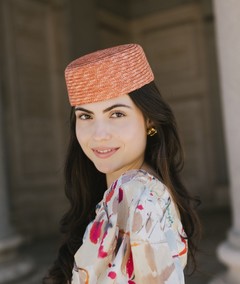 Pill Box paja trenzada