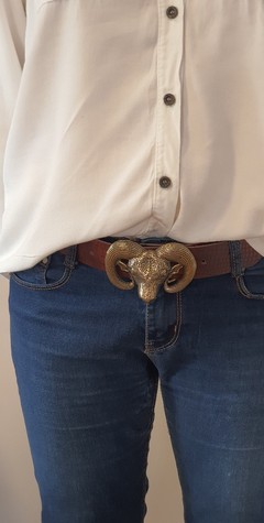 Hebilla cinturón metálica