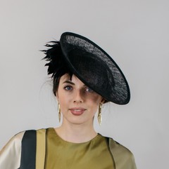 Tocado Catalina sinamay