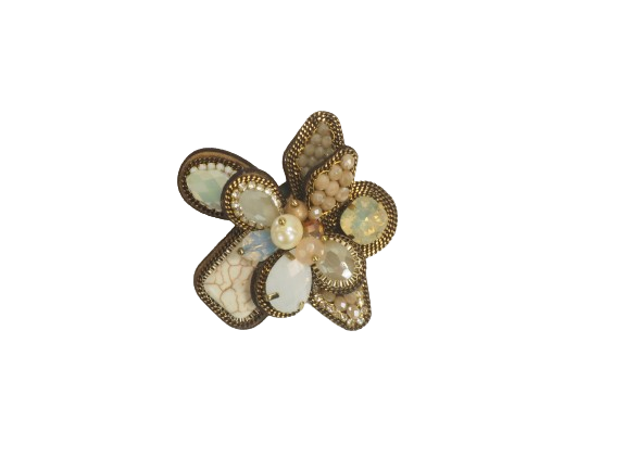 Broche flor
