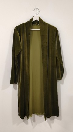 ABRIGO DE TERCIOPELO