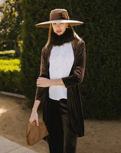 ABRIGO DE TERCIOPELO