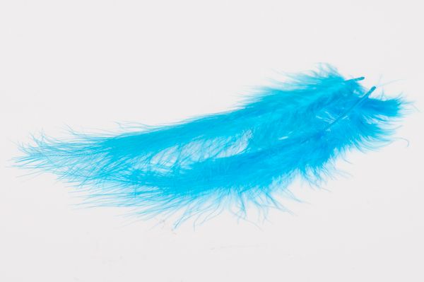 5 marabu feathers