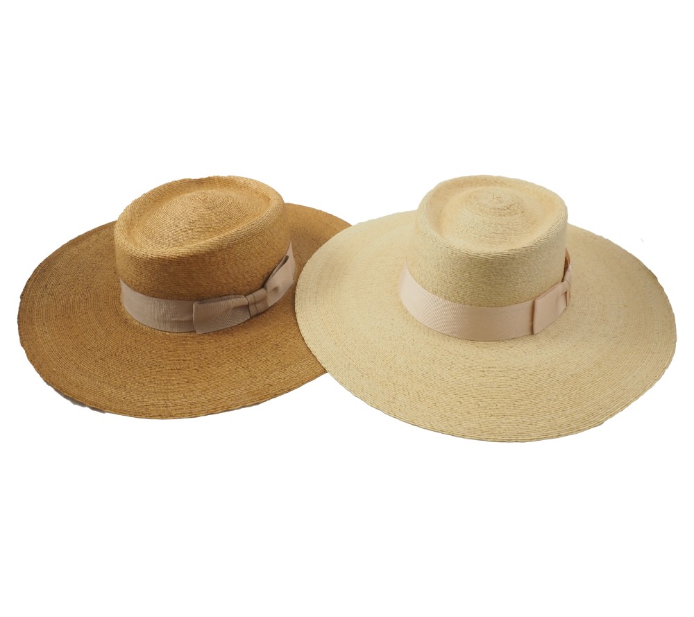 Sombrero ala ancha palma real