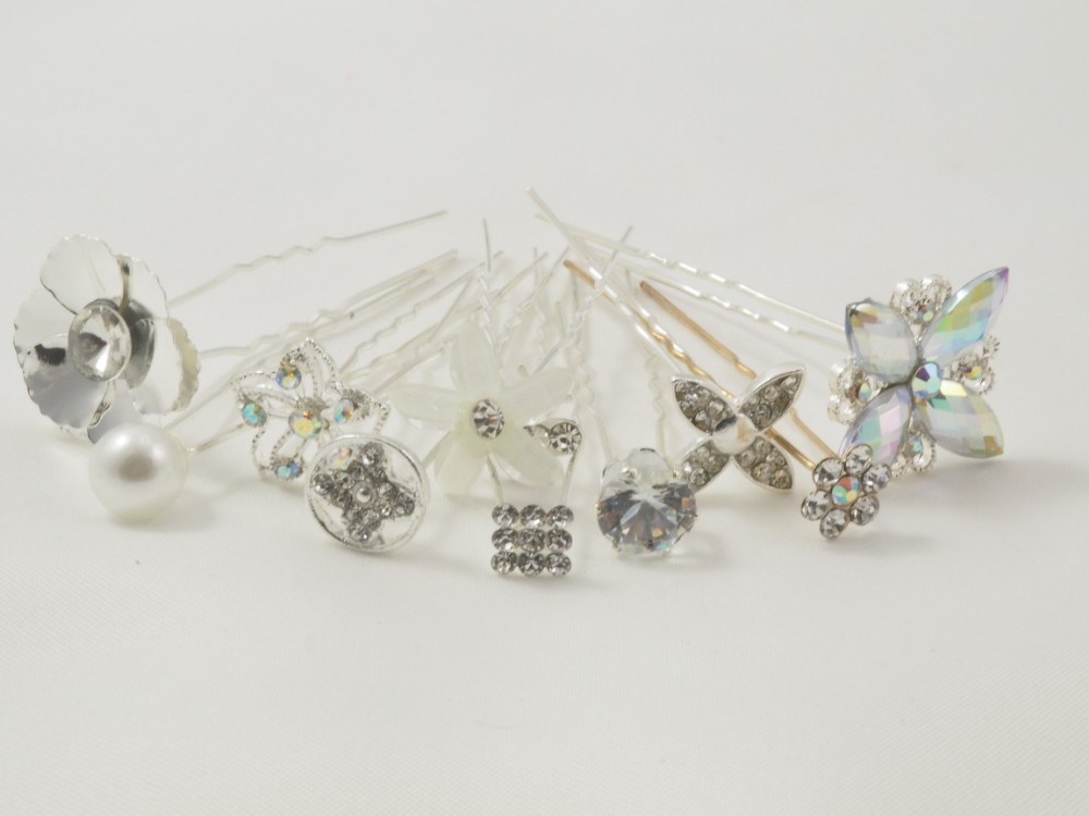 Bridal hairpins