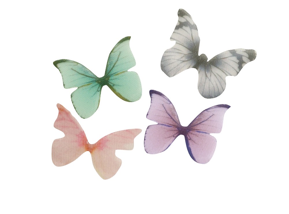 Silk butterflies