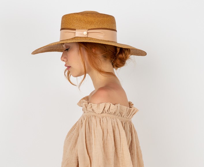 BOSTON  PALMA  CAMEL HAT