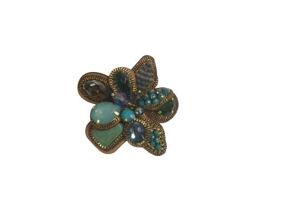 Broche flor